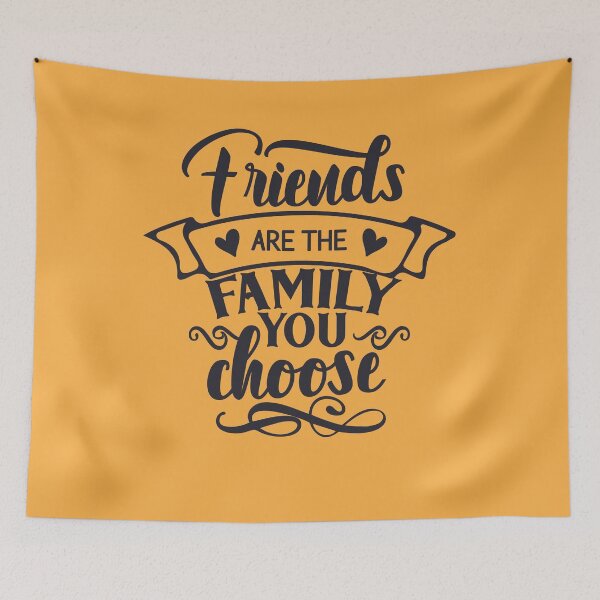 Item preview, friends are the family you choose designed and sold by creativelittleo.