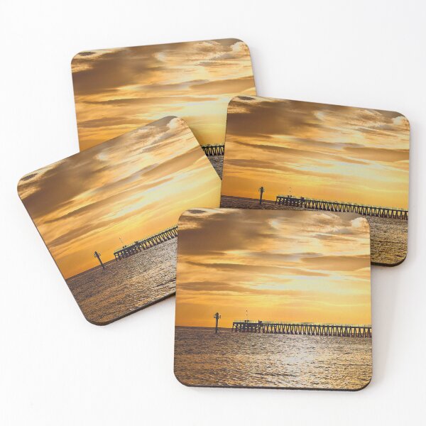 Item preview, Sunrise over the Wooden Pier designed and sold by Violaman.