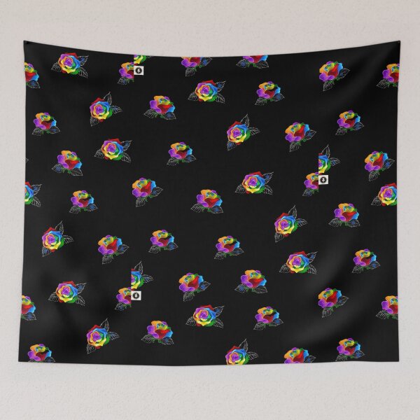 Item preview, Autism Awareness~Raimbow Rose Pattern Design. designed and sold by ForscarlettPub.
