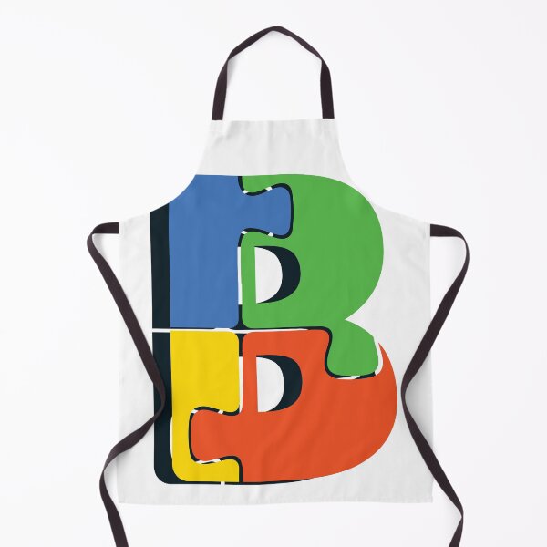 Item preview, Ornamental Letter B, Autism Awareness, Initial Monogram Ornament, Cute Autism  designed and sold by PROMEN Creativity.