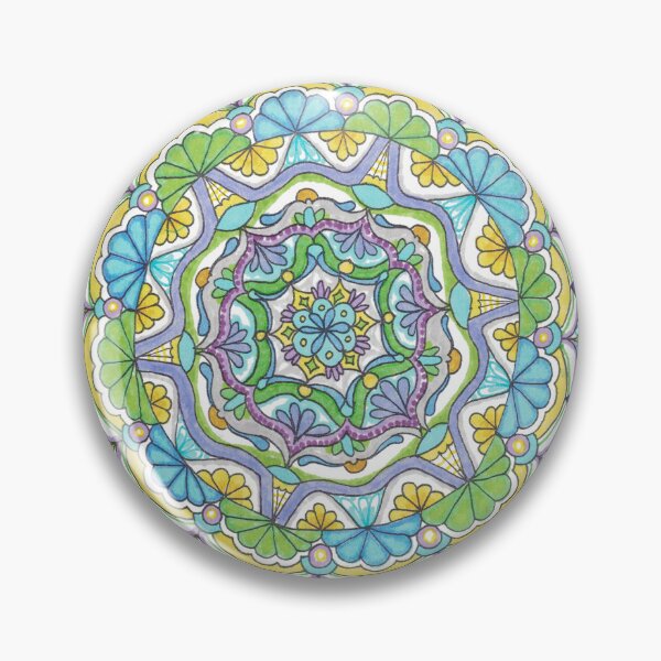 Item preview, Mandala Hand Drawn Mindful Coloring designed and sold by nimbledoodle.