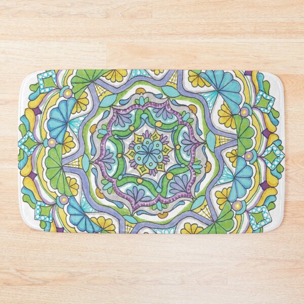 Item preview, Mandala Hand Drawn Mindful Coloring designed and sold by nimbledoodle.