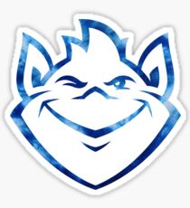 Blue Tie Dye Billiken Sticker