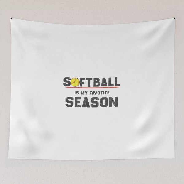 Item preview, Softball Is My Favorite Season  designed and sold by EliteSayings.
