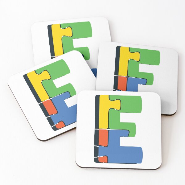 Item preview, Ornamental Letter E, Autism Awareness, Initial Monogram Ornament, Cute Autism  designed and sold by PROMEN Creativity.