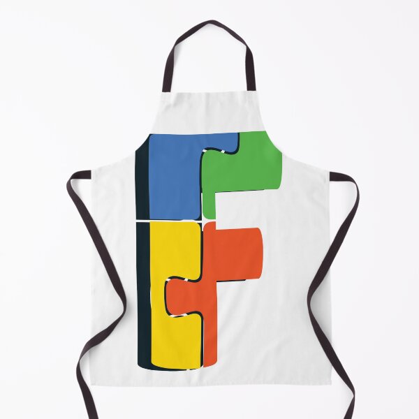 Item preview, Ornamental Letter F, Autism Awareness, Initial Monogram Ornament, Cute Autism  designed and sold by PROMEN Creativity.