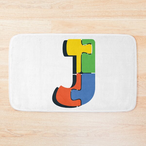 Item preview, Ornamental Letter J, Autism Awareness, Initial Monogram Ornament, Cute Autism  designed and sold by PROMEN Creativity.