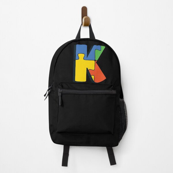 Item preview, Ornamental Letter K, Autism Awareness, Initial Monogram Ornament, Cute Autism  designed and sold by PROMEN Creativity.