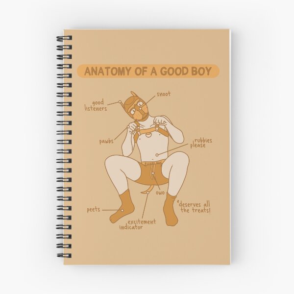 Item preview, Anatomy of a Good Boy Orange designed and sold by Hellmutts.