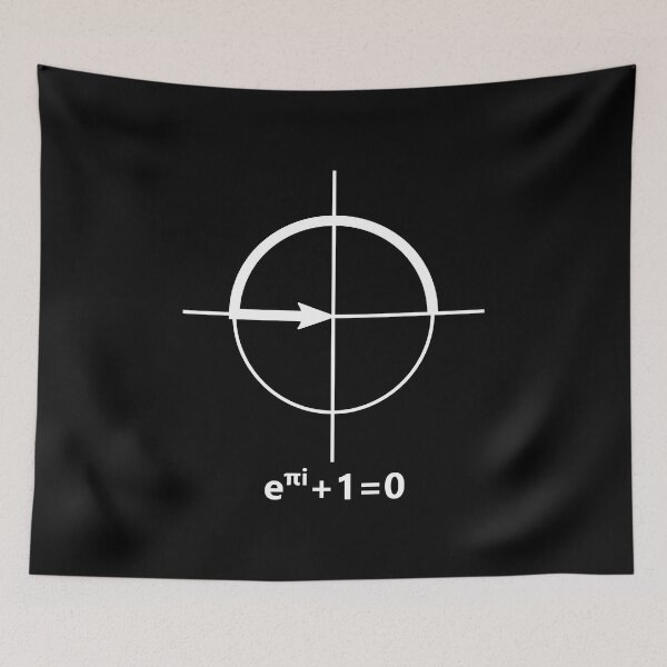 Item preview, Euler's identity (black) designed and sold by renskav.