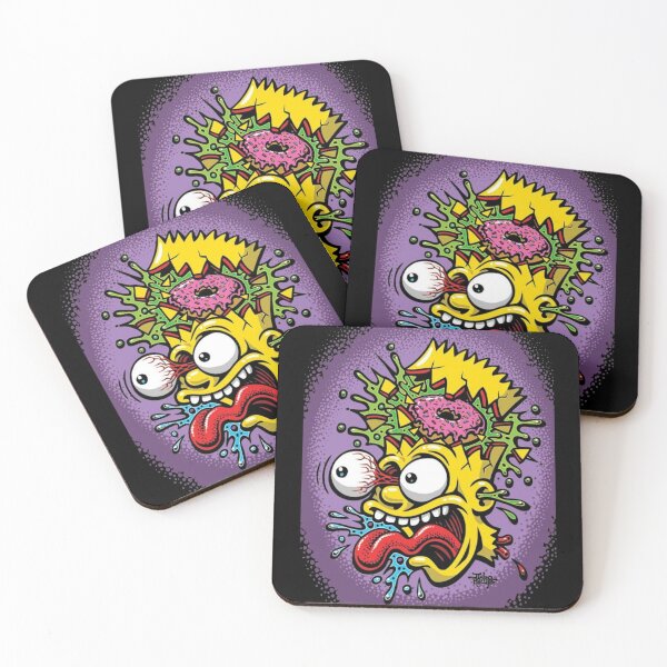 Item preview, Crazy Bart on Purple designed and sold by LUNAROSsAa.