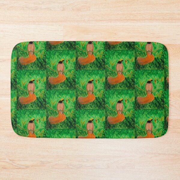 Item preview, Bird of Paradise Watercolor in Emerald designed and sold by TurnipWilson.