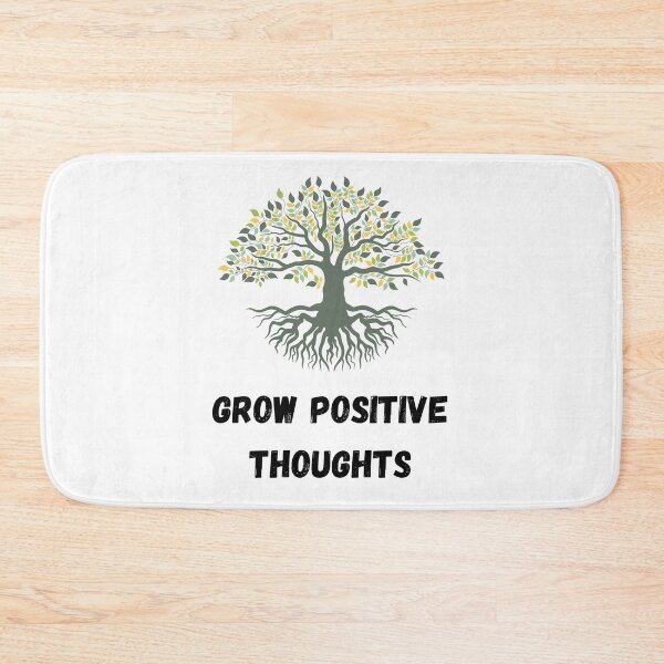 Item preview, Grow positive thoughts designed and sold by Quotes-and-plus.