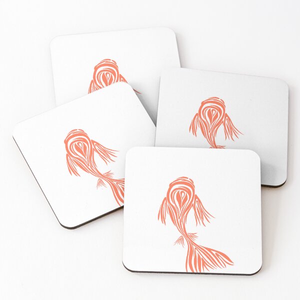 Item preview, Orange transparent koi fish designed and sold by manthaantha.