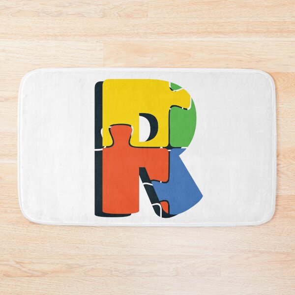 Item preview, Ornamental Letter R, Autism Awareness, Initial Monogram Ornament, Cute Autism  designed and sold by PROMEN Creativity.