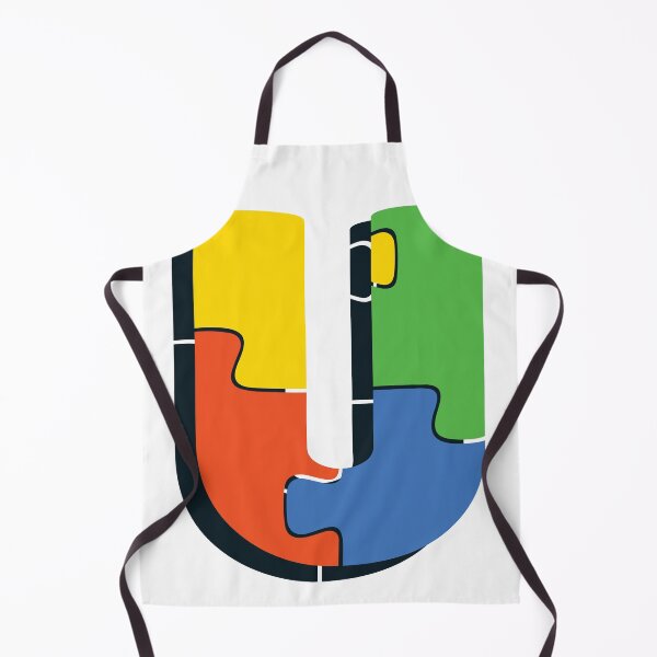 Item preview, Ornamental Letter U, Autism Awareness, Initial Monogram Ornament, Cute Autism  designed and sold by PROMEN Creativity.
