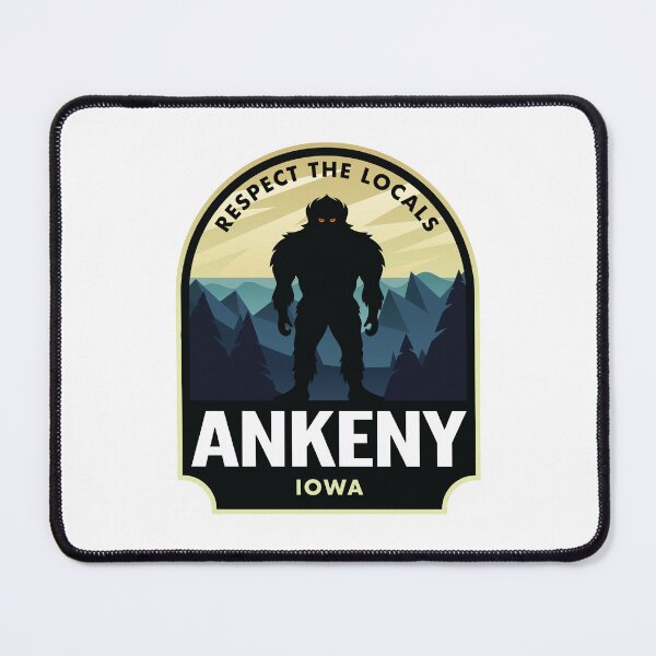 Item preview, Ankeny Iowa Bigfoot Sasquatch designed and sold by HalpinDesign.