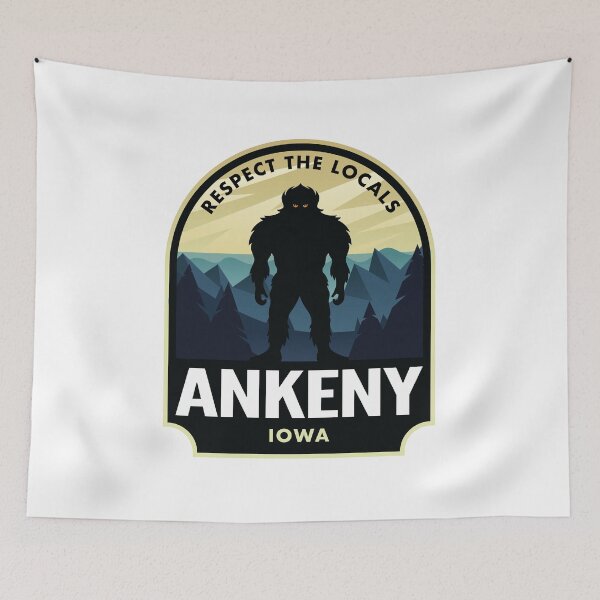 Item preview, Ankeny Iowa Bigfoot Sasquatch designed and sold by HalpinDesign.