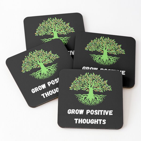 Item preview, Grow positive thoughts designed and sold by Quotes-and-plus.