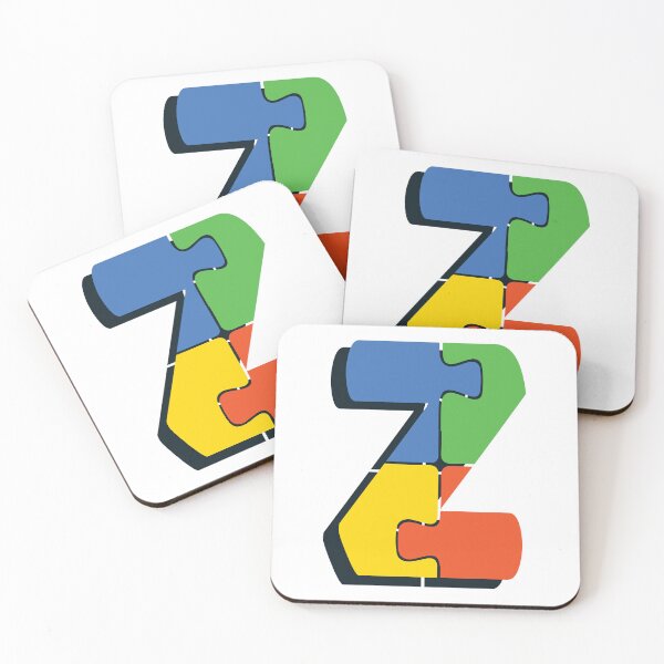 Item preview, Ornamental Letter Z, Autism Awareness, Initial Monogram Ornament, Cute Autism  designed and sold by PROMEN Creativity.