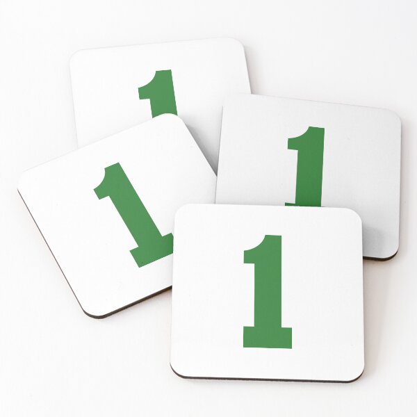 Item preview, Number 1, Green one, Sports number 1 designed and sold by TheCultStuff.