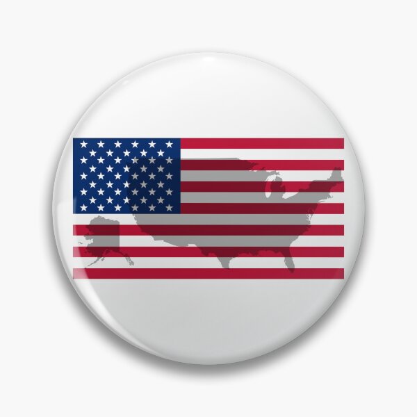 Item preview, US flag with country in the background designed and sold by fosben.