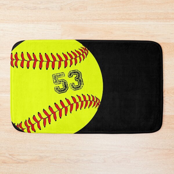 Item preview, Softball ball number 53, fifty three designed and sold by TheCultStuff.