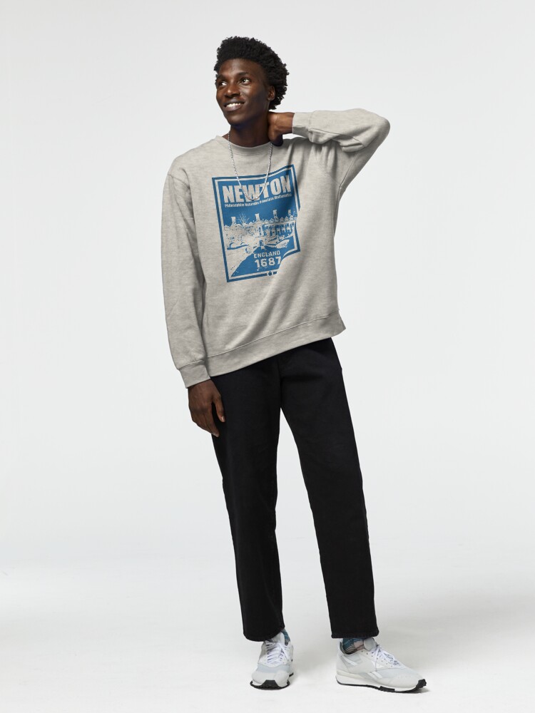 Thumbnail 3 of 7, Pullover Sweatshirt, Principia by Isaac Newton designed and sold by TKsuited.