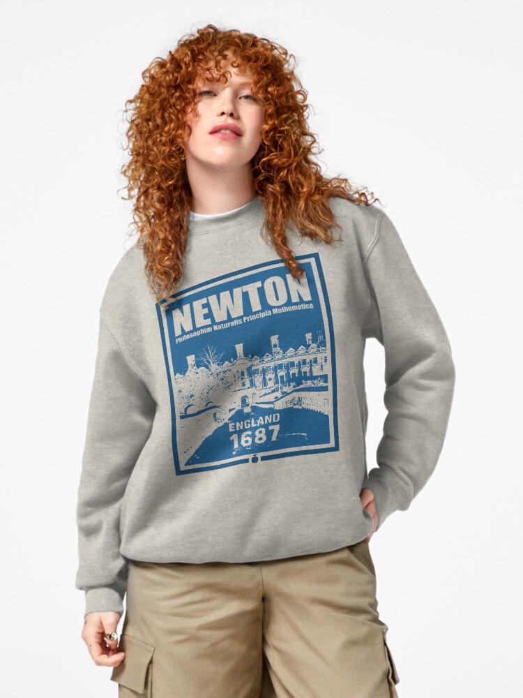 Thumbnail 4 of 7, Pullover Sweatshirt, Principia by Isaac Newton designed and sold by TKsuited.