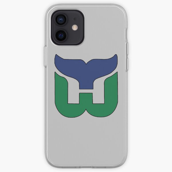 Hartford Whalers CT Logo iPhone Soft Case