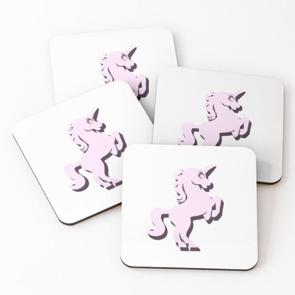 Item preview, BLACK AND PINK UNICORN designed and sold by Artistic Mind.