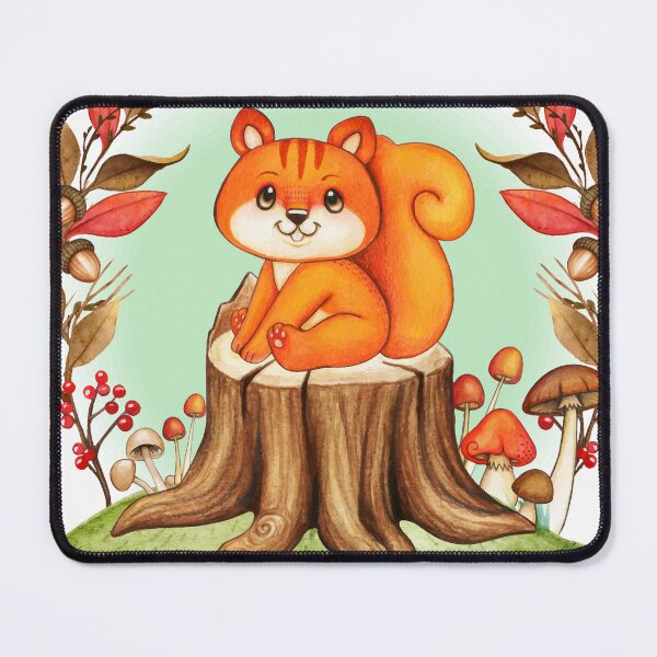 Item preview, Baby squirrel in the forest designed and sold by OtterFactory.