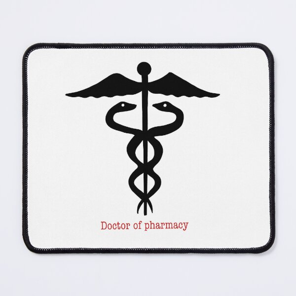 Item preview, Doctor of pharmacy caduceus  designed and sold by Mermaidssparkle.