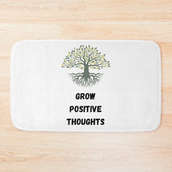 Item preview, Grow positive thoughts designed and sold by Quotes-and-plus.