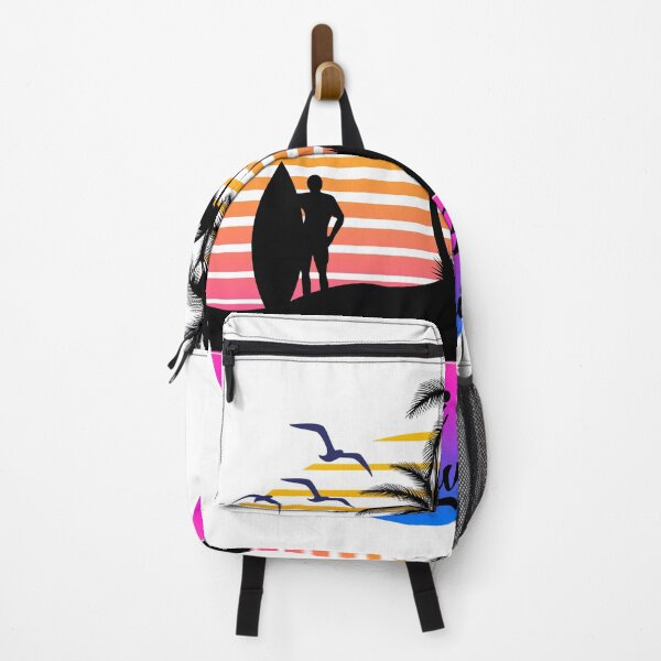 Item preview, Waikiki Beach Hawaii Seaside Retro Sunset designed and sold by mountainadora.