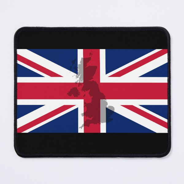 Item preview, UK flag with the country in the background designed and sold by fosben.