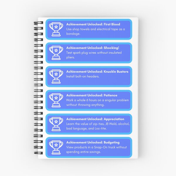 Item preview, Achievement Unlocked: Mechanic's Edition #1 designed and sold by anneth0184.