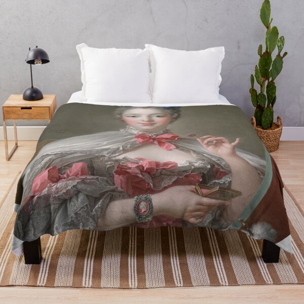 Item preview, François Boucher, Jeanne Antoinette Poisson, Marquise de Pompadour, Rococo Artwork designed and sold by chillchar1234.