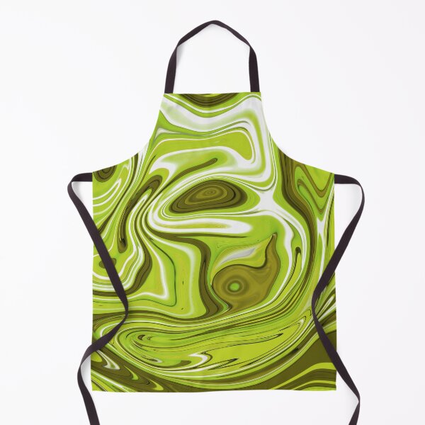 Aperçu de l'œuvre Funky Green Fluid Marble créée et vendue par StudioSnehaSomani4.