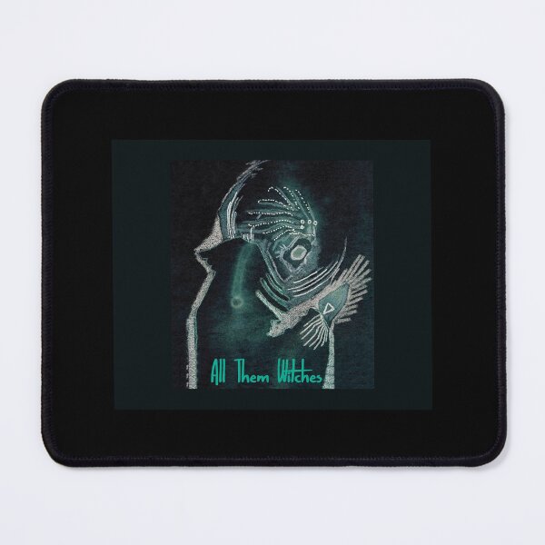 Item preview, All Them Witches Colourful Face Atw  Mouse Pad designed and sold by paulaNash52.