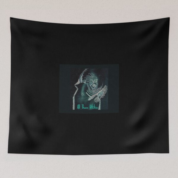 Item preview, All Them Witches Colourful Face Atw  Mouse Pad designed and sold by paulaNash52.