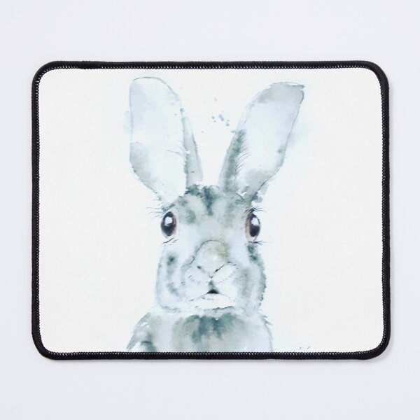 Item preview, Gray Rabbit in Watercolor designed and sold by Andreja's shop.