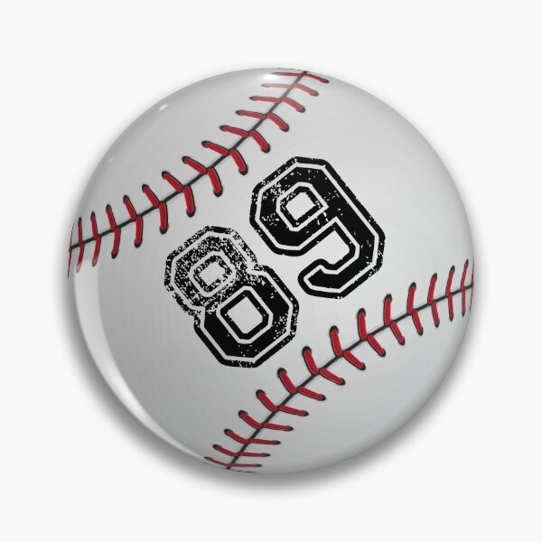 Item preview, Baseball ball number 89, eighty nine designed and sold by TheCultStuff.