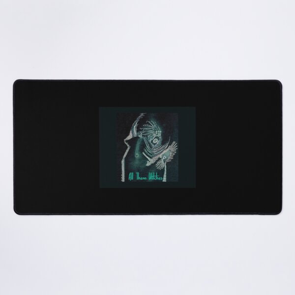 Item preview, All Them Witches Colourful Face Atw  Mouse Pad designed and sold by paulaNash52.