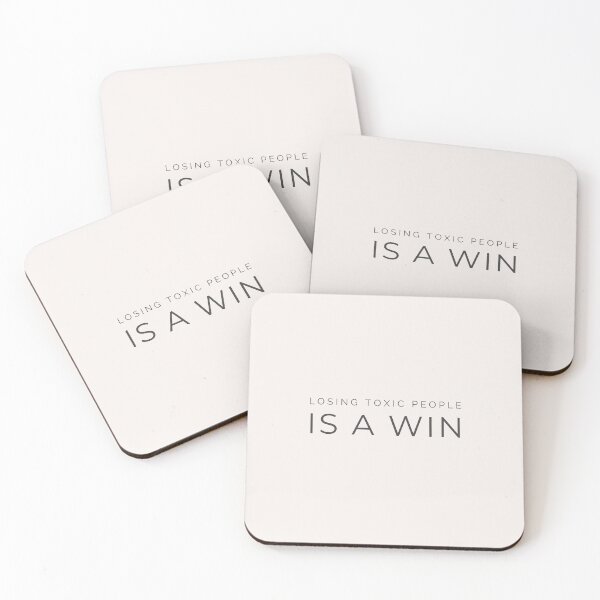 Item preview, LOSING TOXIC PEOPLE IS A WIN designed and sold by successmom.