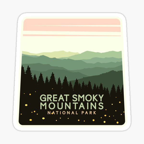 Item preview, Great Smoky Mountains National Park Explorer Sticker designed and sold by BoundlessExp.