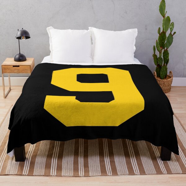 Item preview, Number 9, Yellow nine, Sports number 9 designed and sold by TheCultStuff.