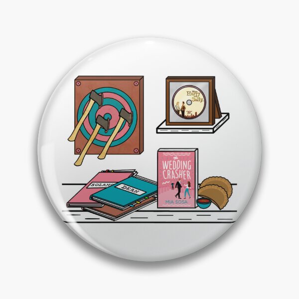 Item preview, The Wedding Crasher - Mia Sosa designed and sold by bookshelfsketch.
