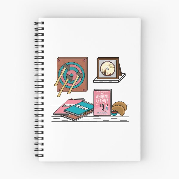 Item preview, The Wedding Crasher - Mia Sosa designed and sold by bookshelfsketch.