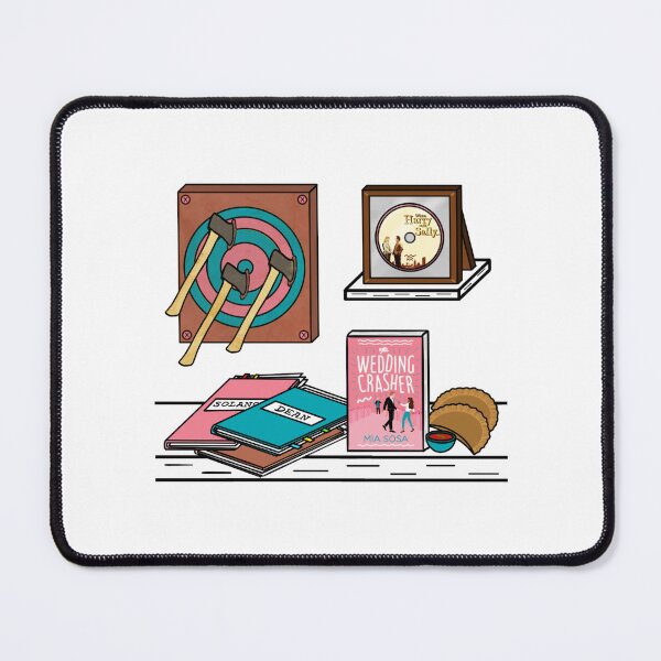 Item preview, The Wedding Crasher - Mia Sosa designed and sold by bookshelfsketch.